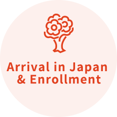 Coming to Japan / Enrolment